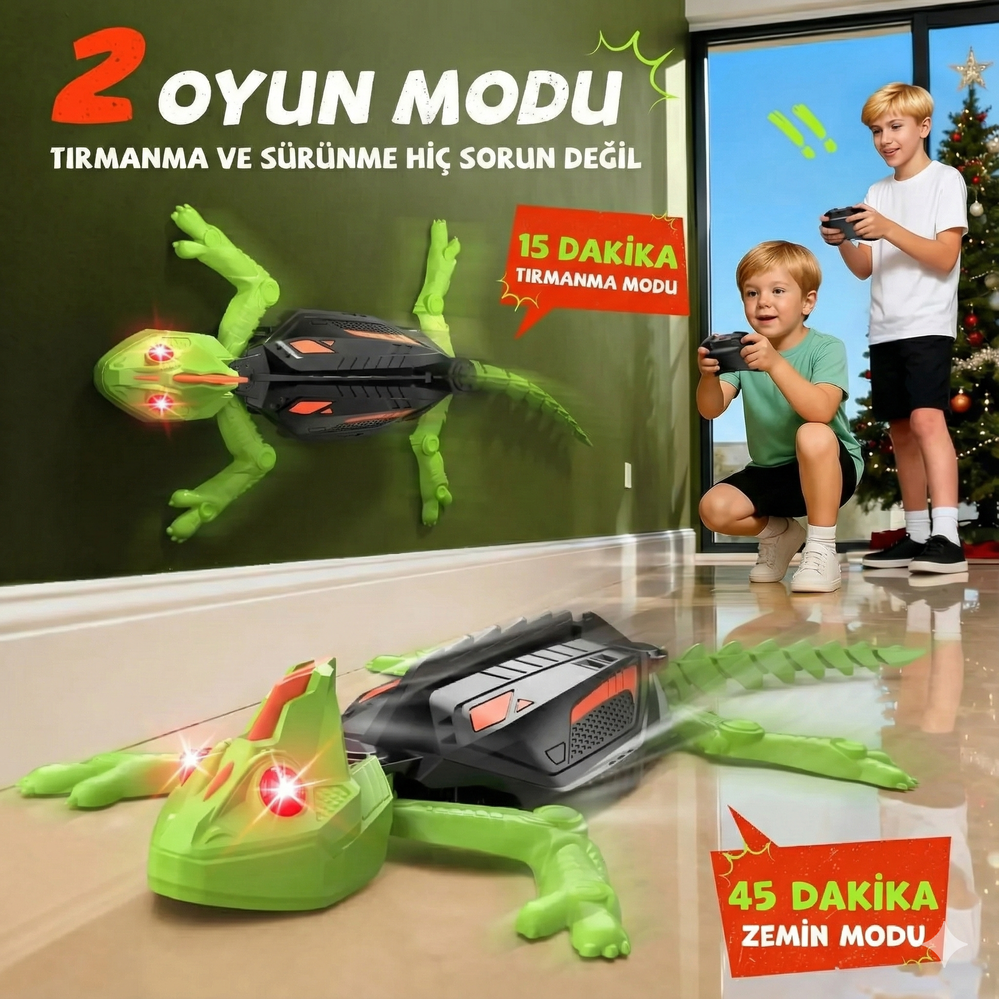 Liekicked Duvara Tırmanan Kertenkele
